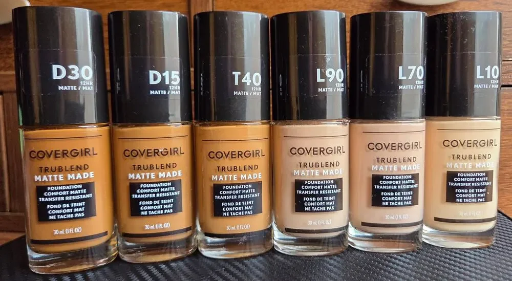 COVERGIRL Trublend Matte Made Transfer Resistant Foundation New Sealed CHOICE